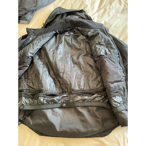 Pure Polaris men’s medium snowmobiling winter jacket removable liner blk durable - Picture 9 of 15